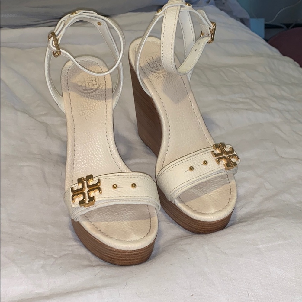 Tory Burch Logo Wedges